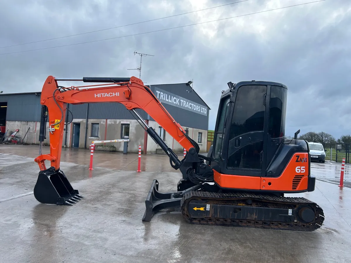 2018 Hitachi ZX 65 USB-5A - Image 4