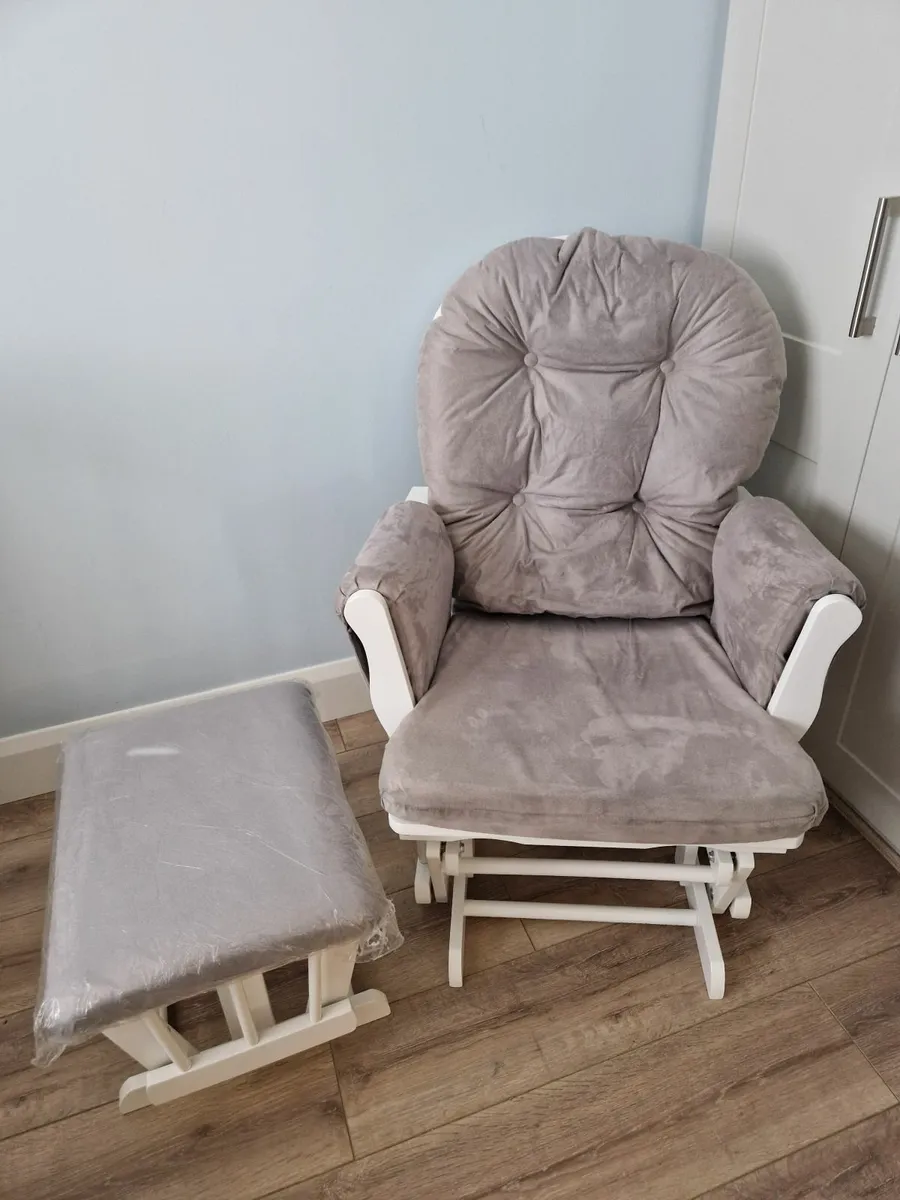 Babylo Brompton Rocking Chair and Footstool - Image 1