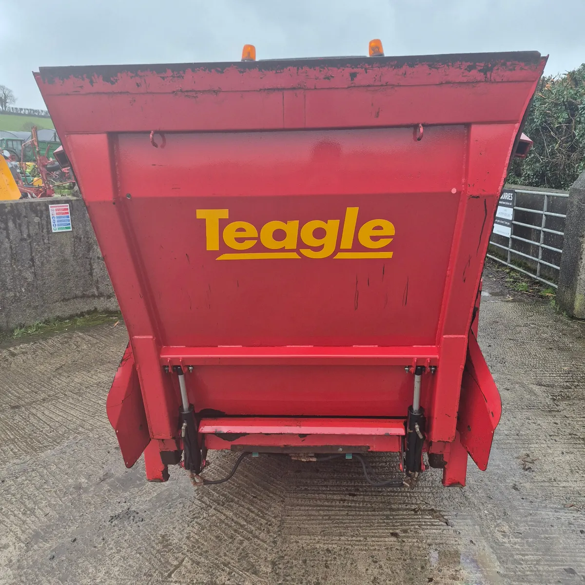 Teagle 808 Mounted straw chopper - Image 2