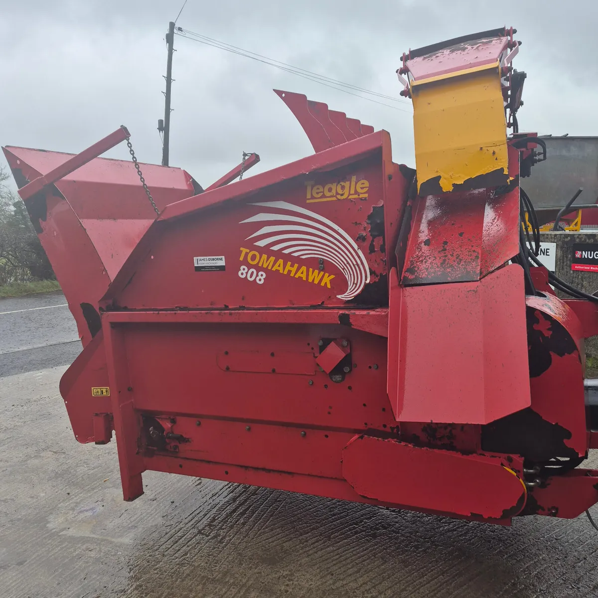 Teagle 808 Mounted straw chopper - Image 3