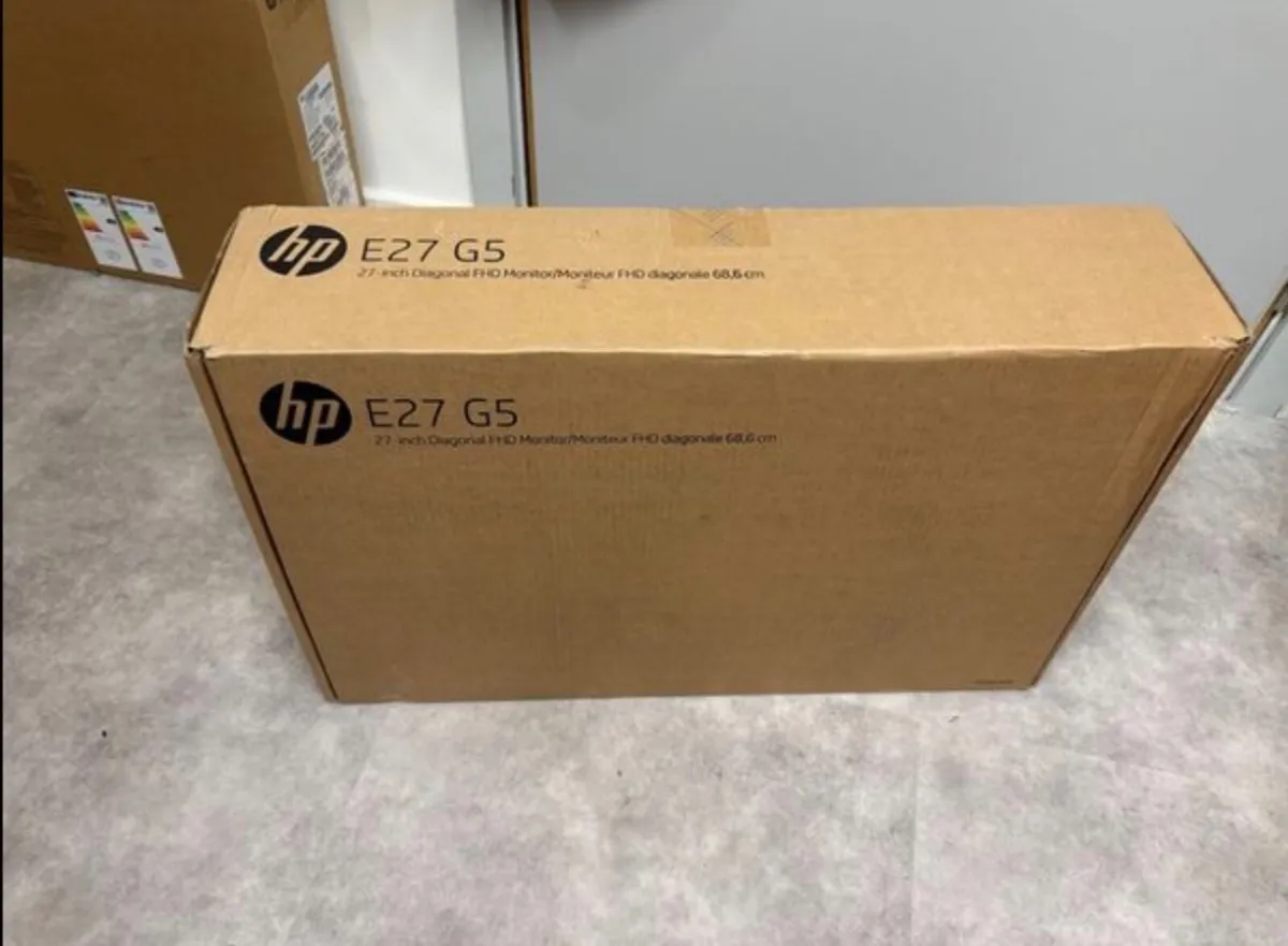 27-inch HP E27 G5 1920 x 1080 LED Monitor - Image 2