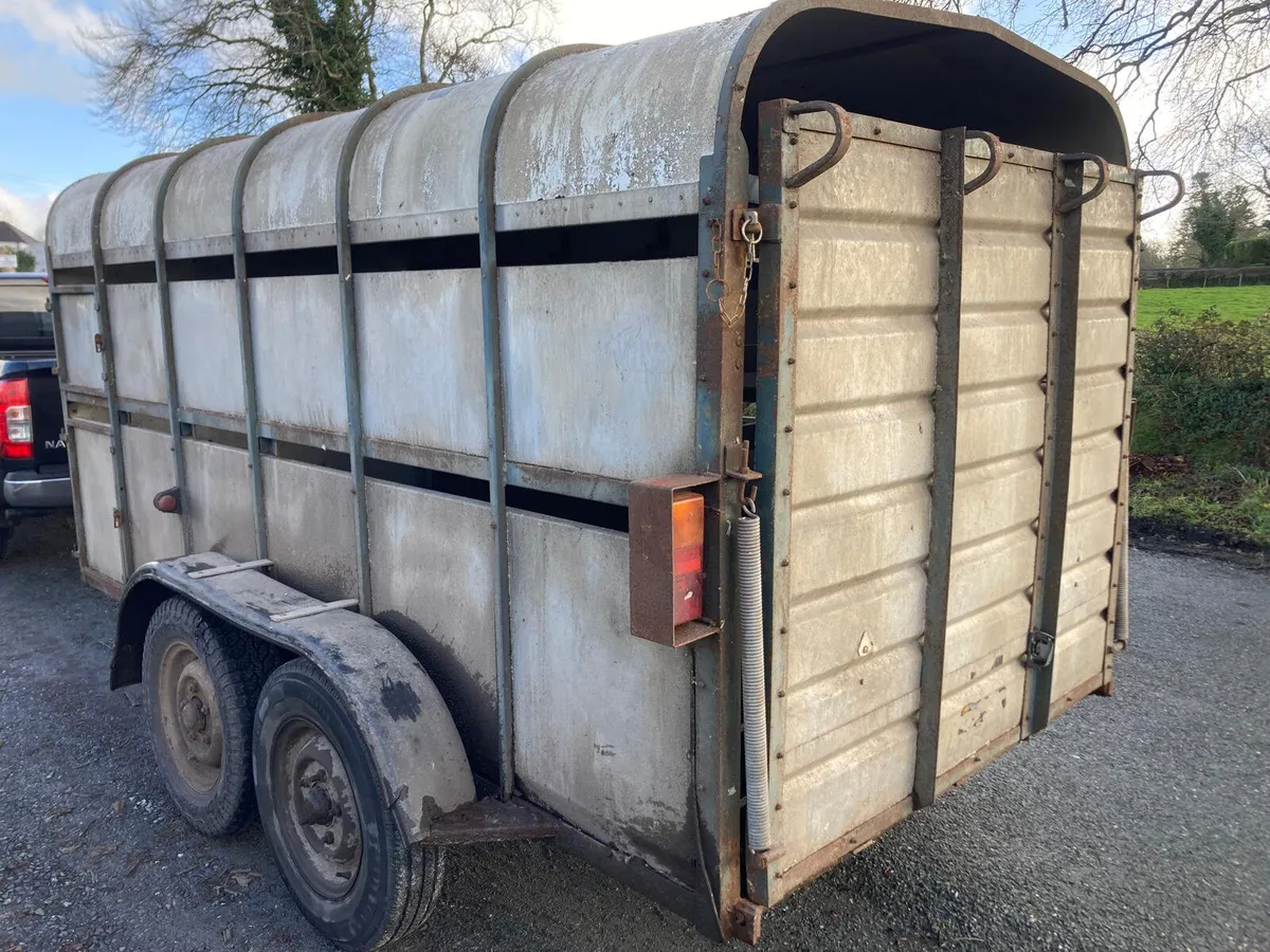 TRADE SALE Crooks 12x6 Cattle Trailer NO VAT - Image 2