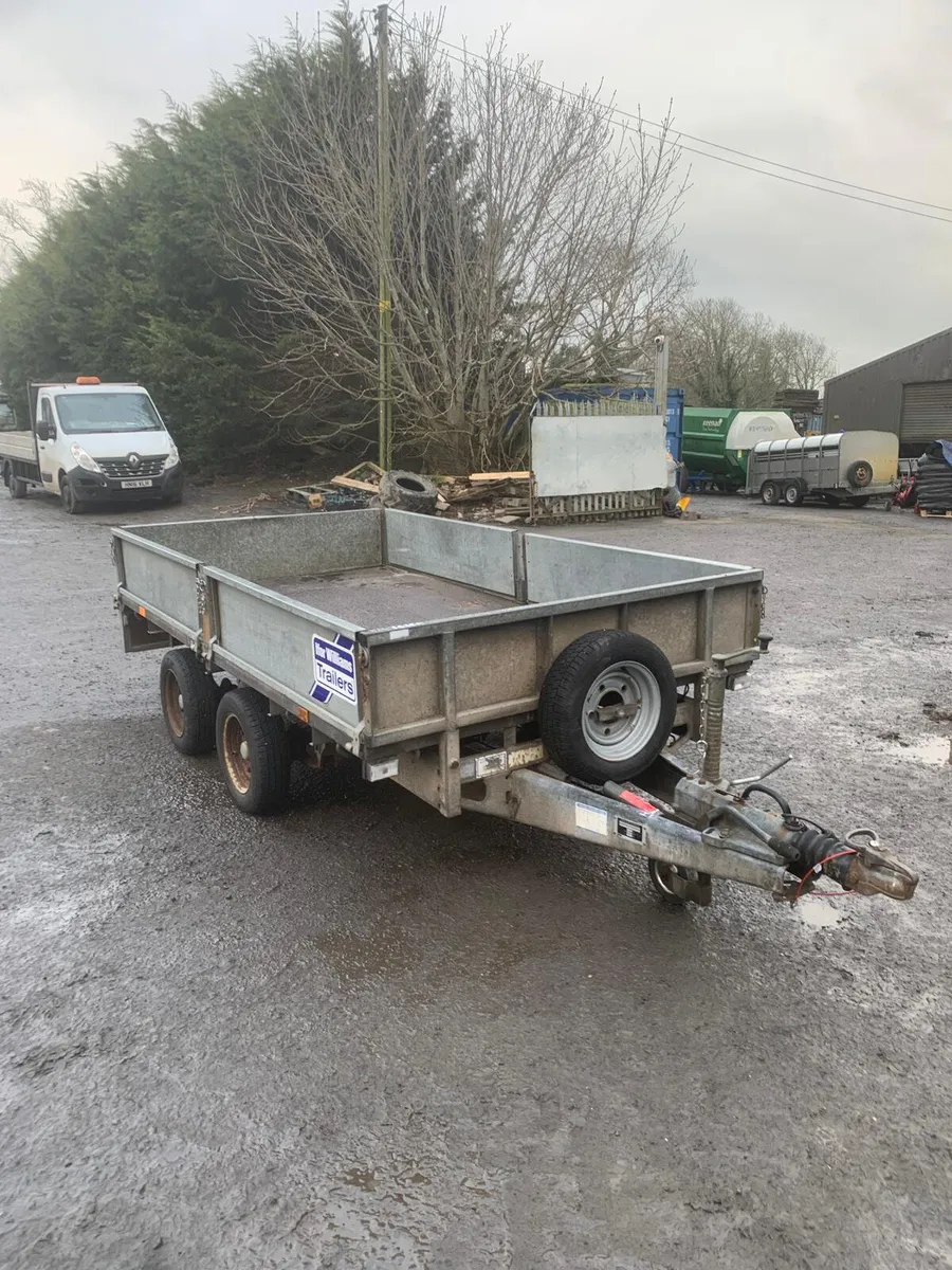 Ifor Williams 10ft dropside trailer - Image 1