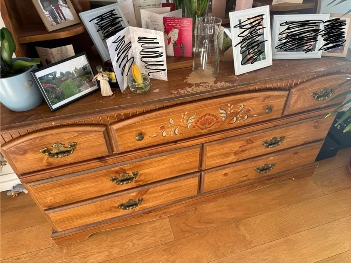 Antique statement dresser - Image 3