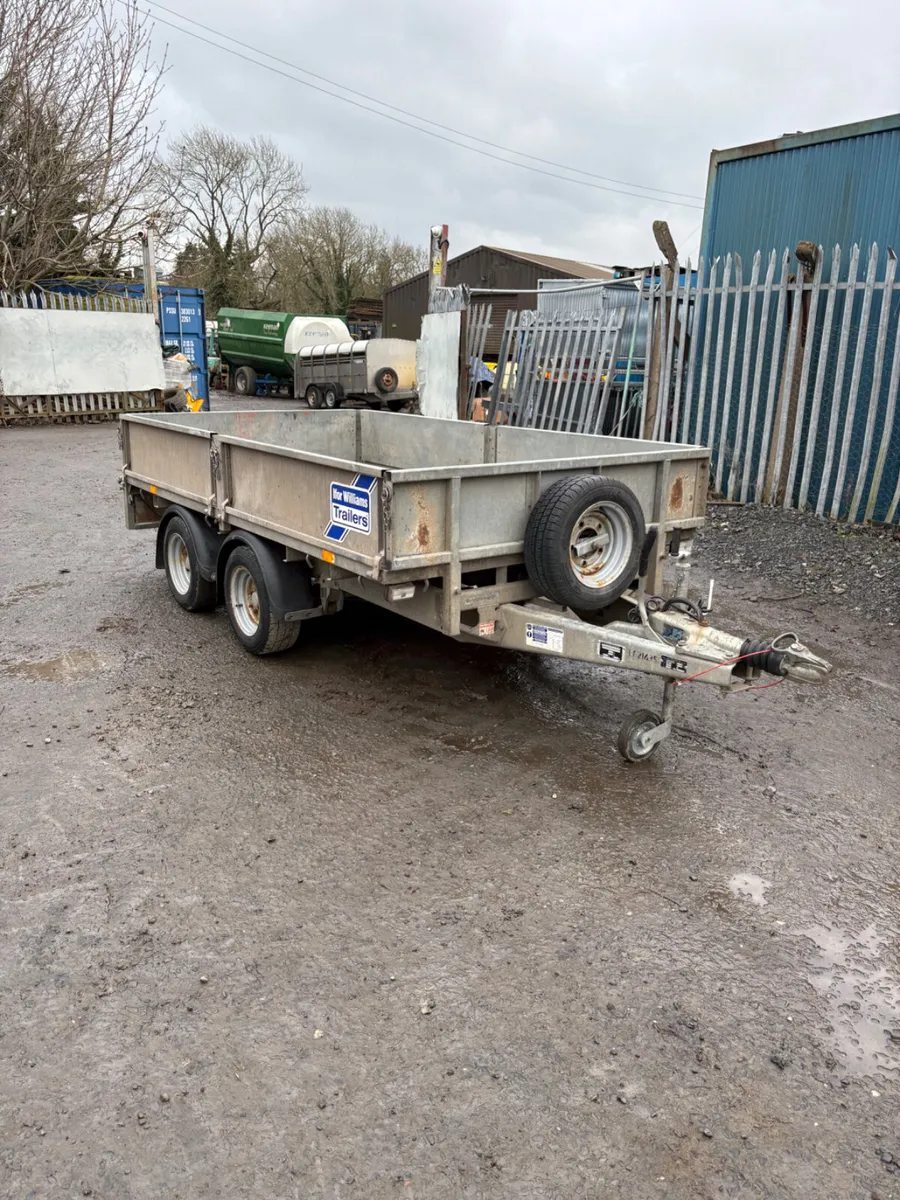 Ifor Williams 10x5 dropside trailer - Image 1