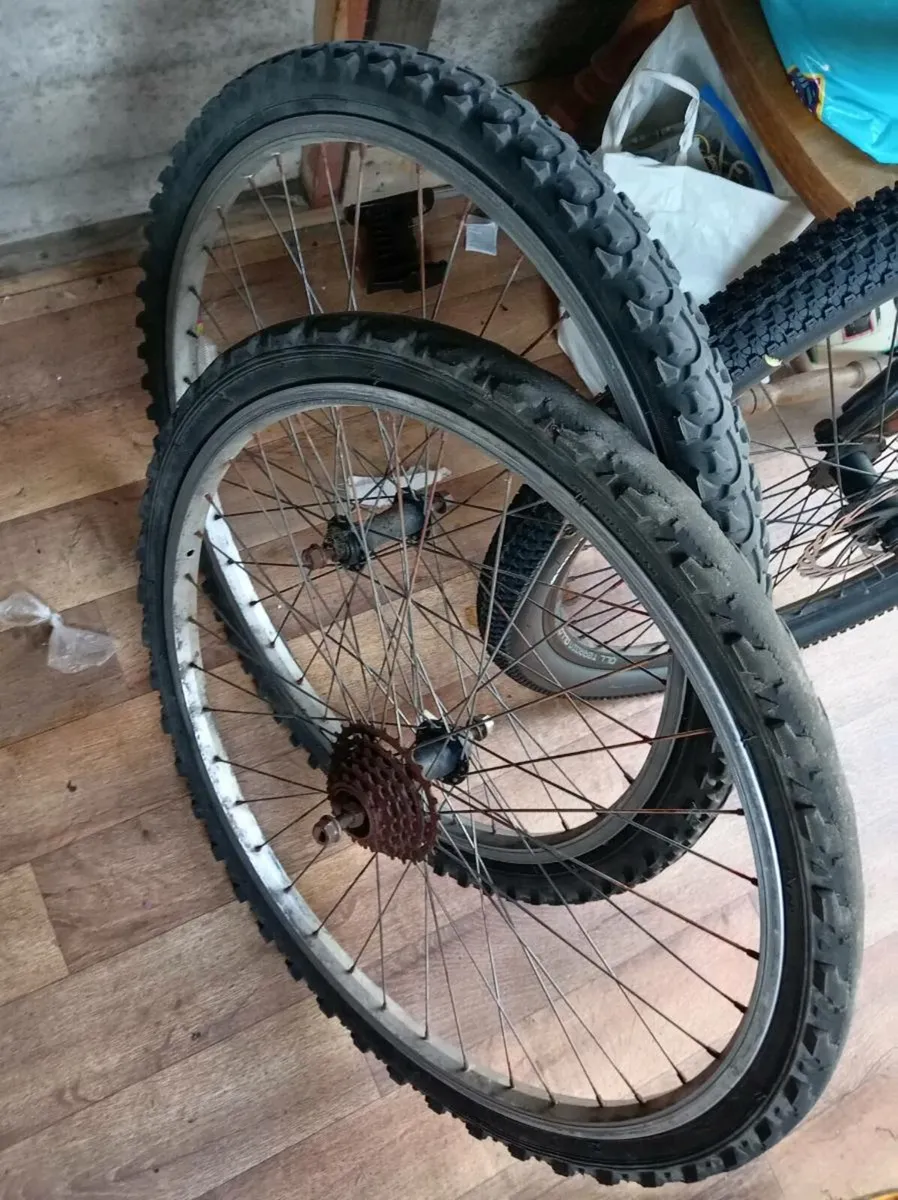 26"front bicycle wheel