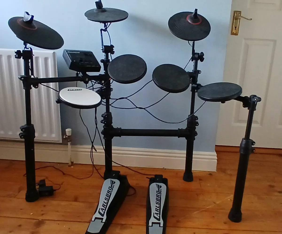 Carlsbro CSD101 Black Electronic Drum Kit - Image 2
