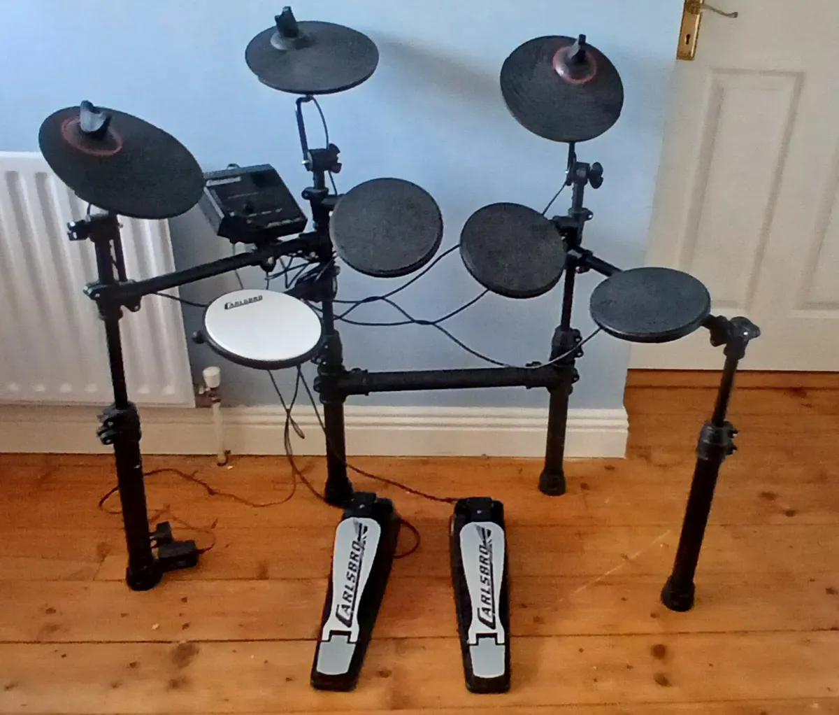 Carlsbro CSD101 Black Electronic Drum Kit - Image 1