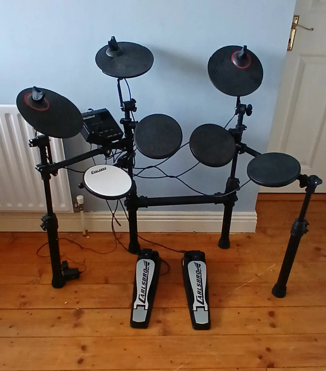 Carlsbro CSD101 Black Electronic Drum Kit - Image 4