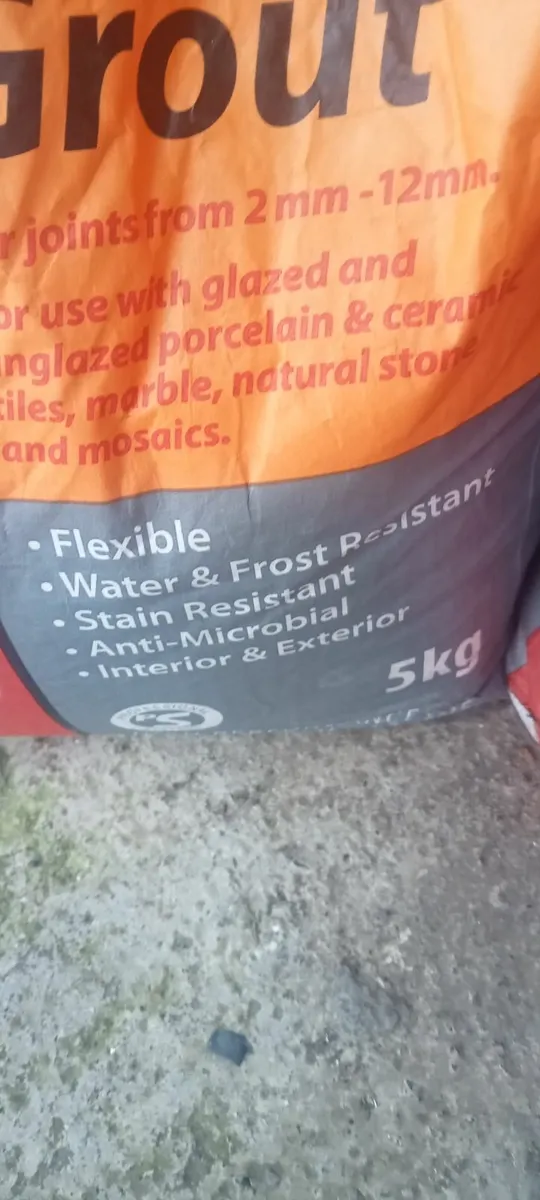 Flexible Grey grout 5kg x 2 - Image 4