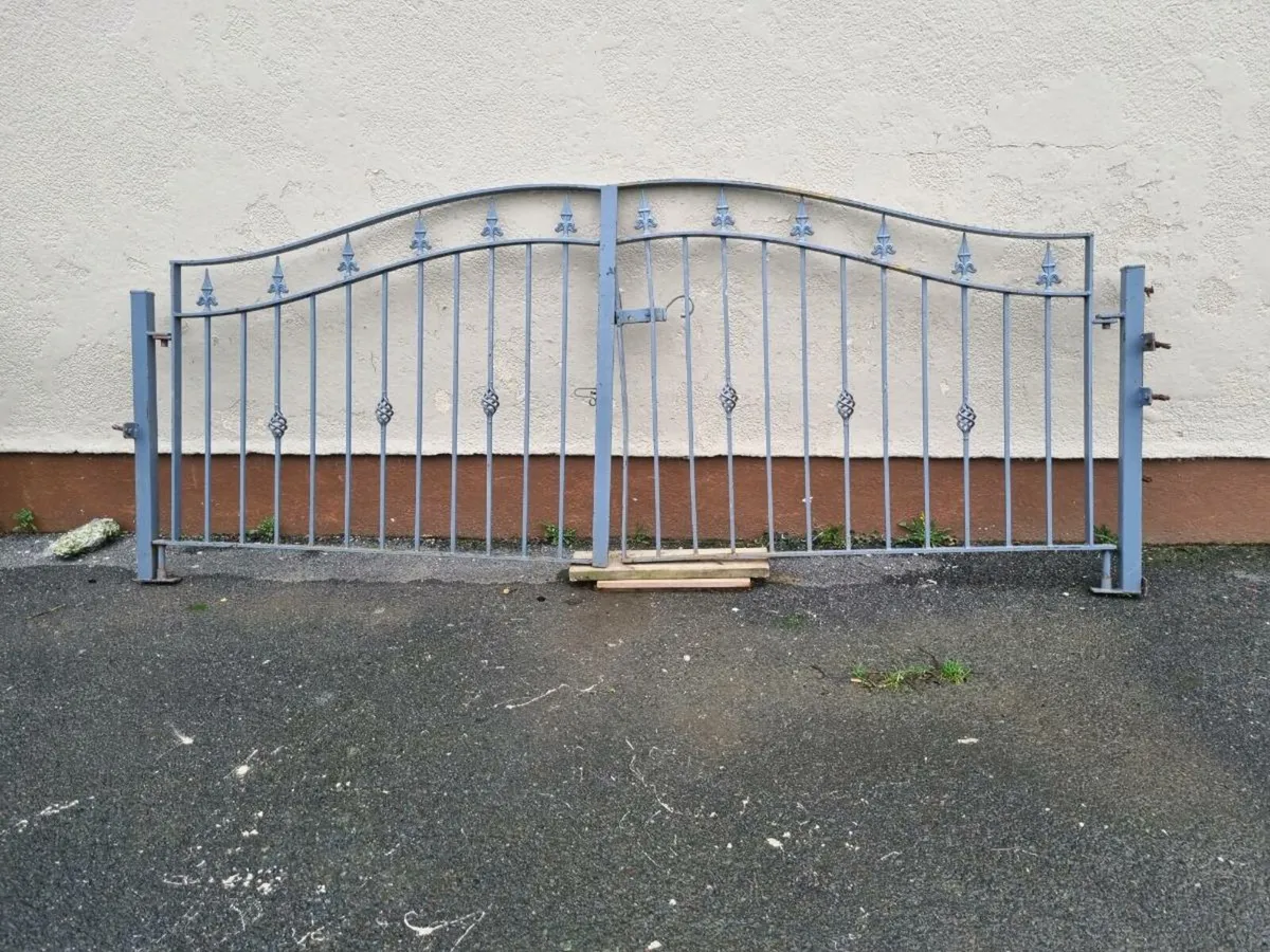 Solid iron gates - Image 2