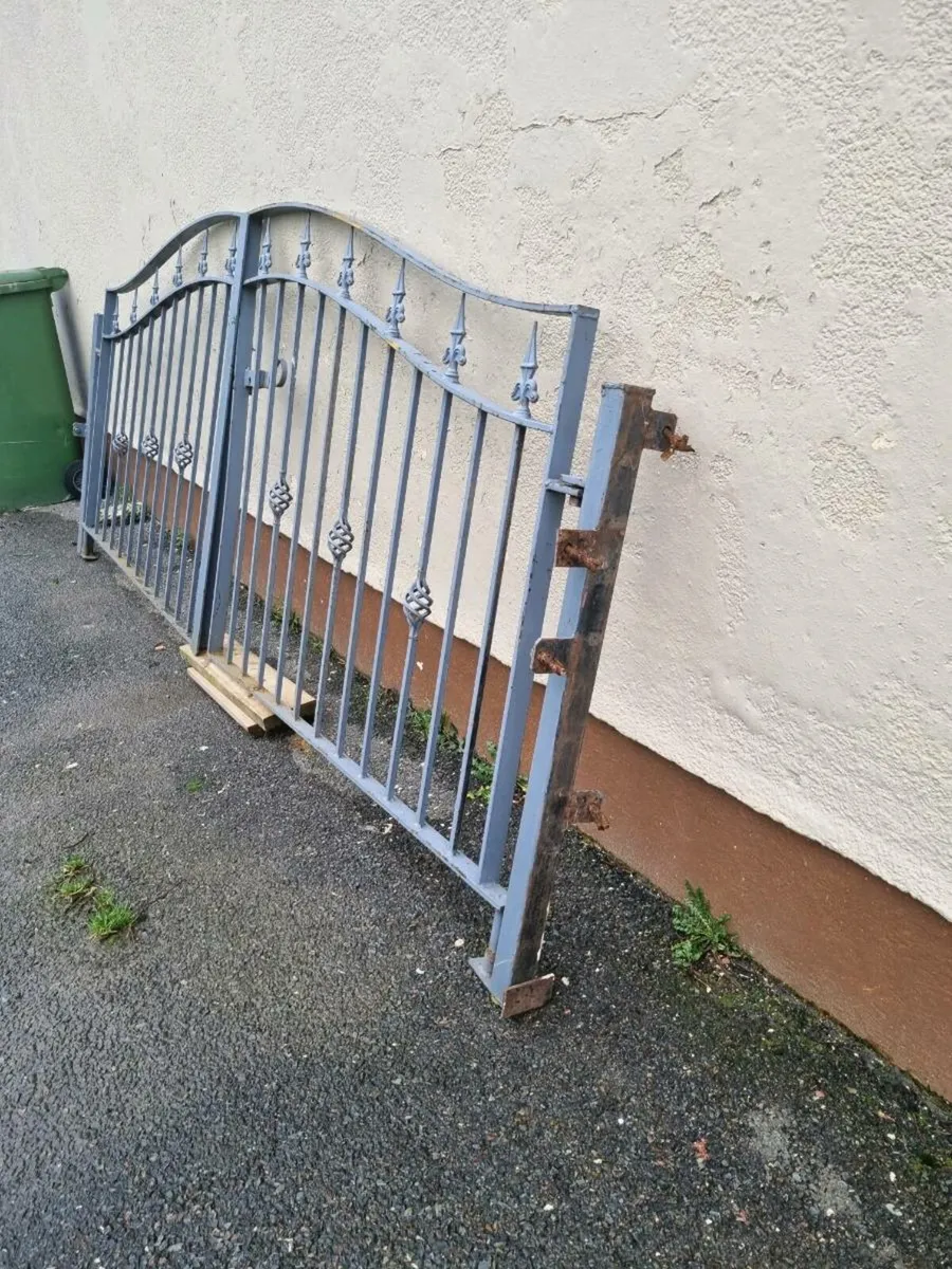 Solid iron gates - Image 4