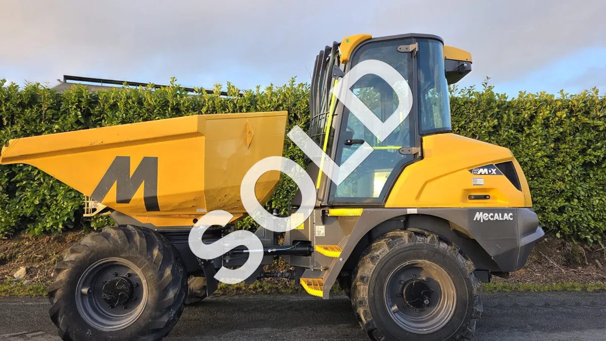 2023 Mecalac 6sMDX Site Dumper (TA6S) Swivel - Image 1