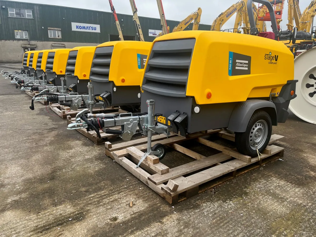 New Atlas Copco XAS58-7 Compressors
