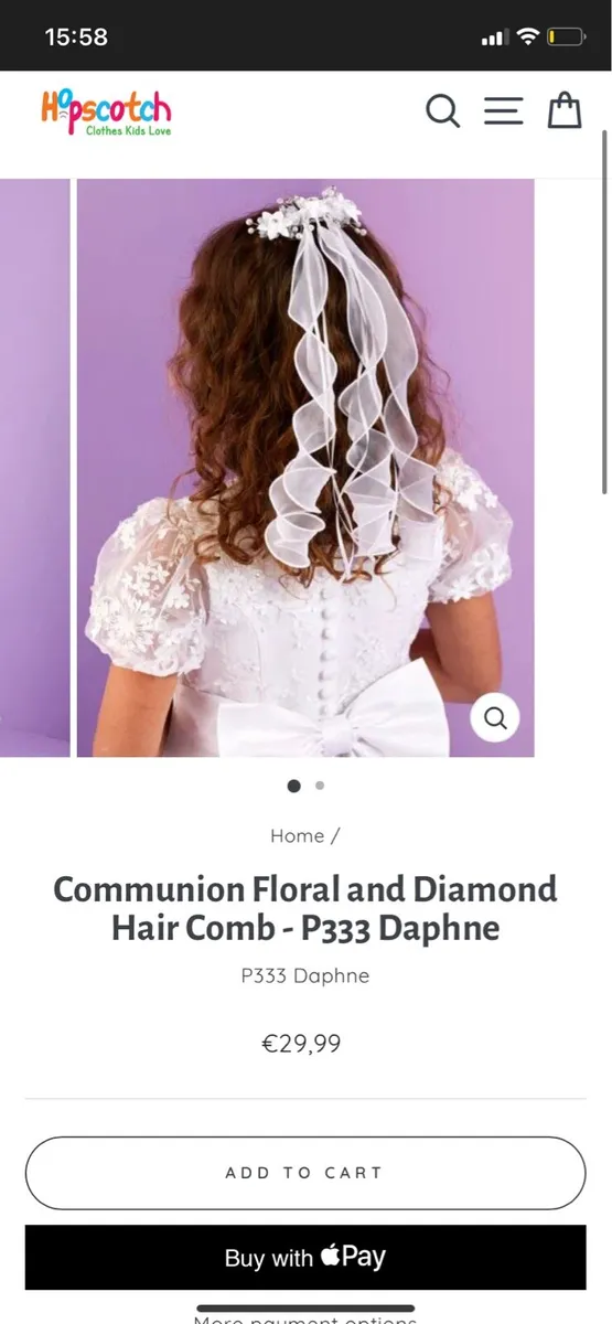 2 x communion dresses - Image 4