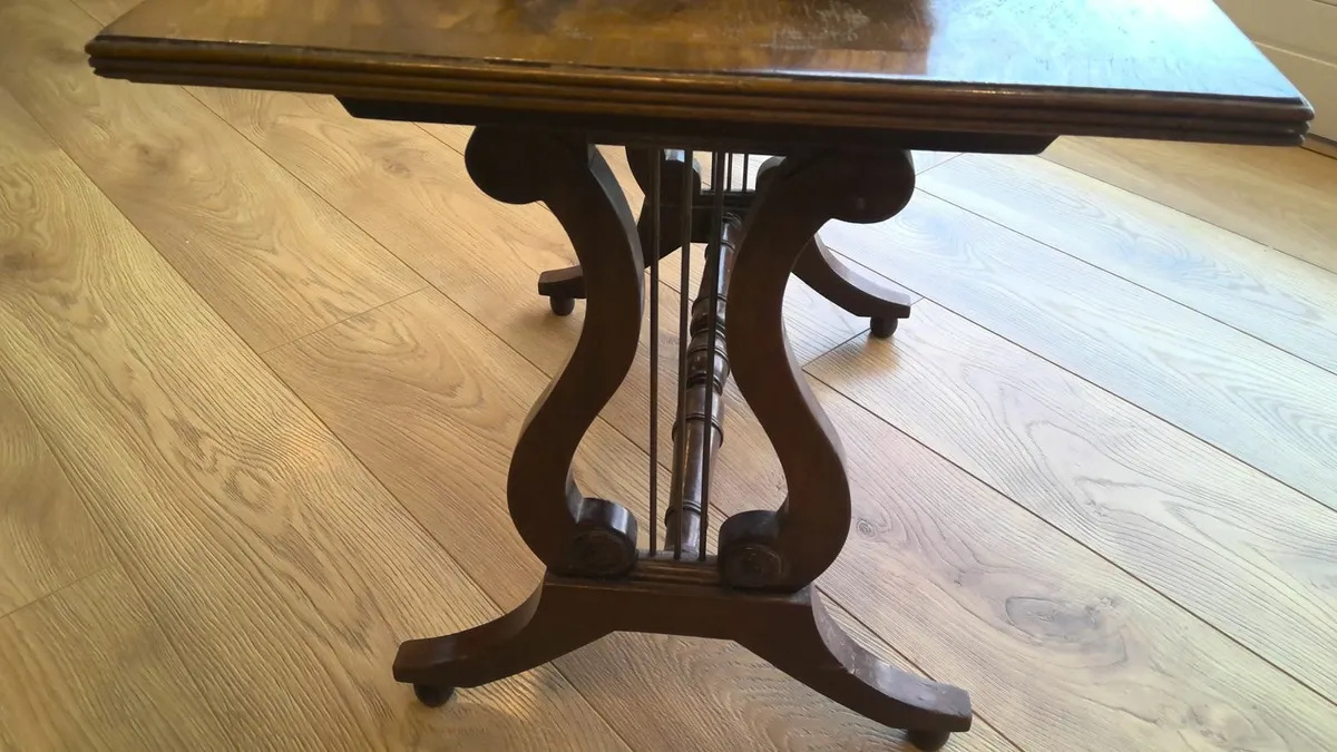 Two mahogany tables - Image 2
