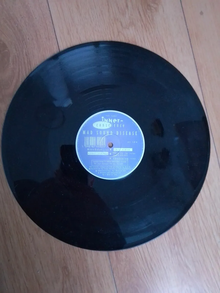 RARE IRISH 12 INCH VINYL INNER CONSCIENCE RECORDS, - Image 1