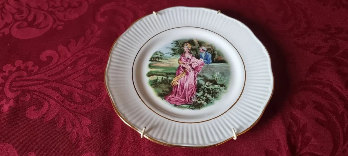 Paignton Devon England Fragonard Decorative Plate - Image 1