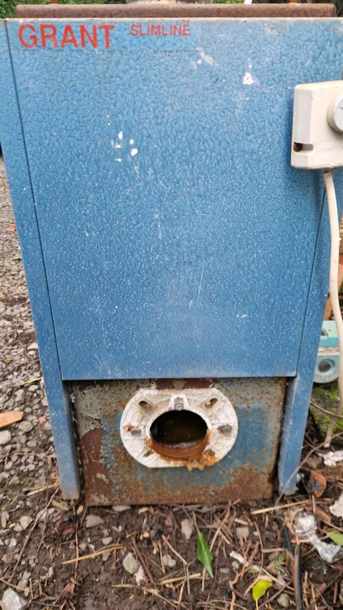 Grant slimline boiler house and Reillo Burner - Image 2