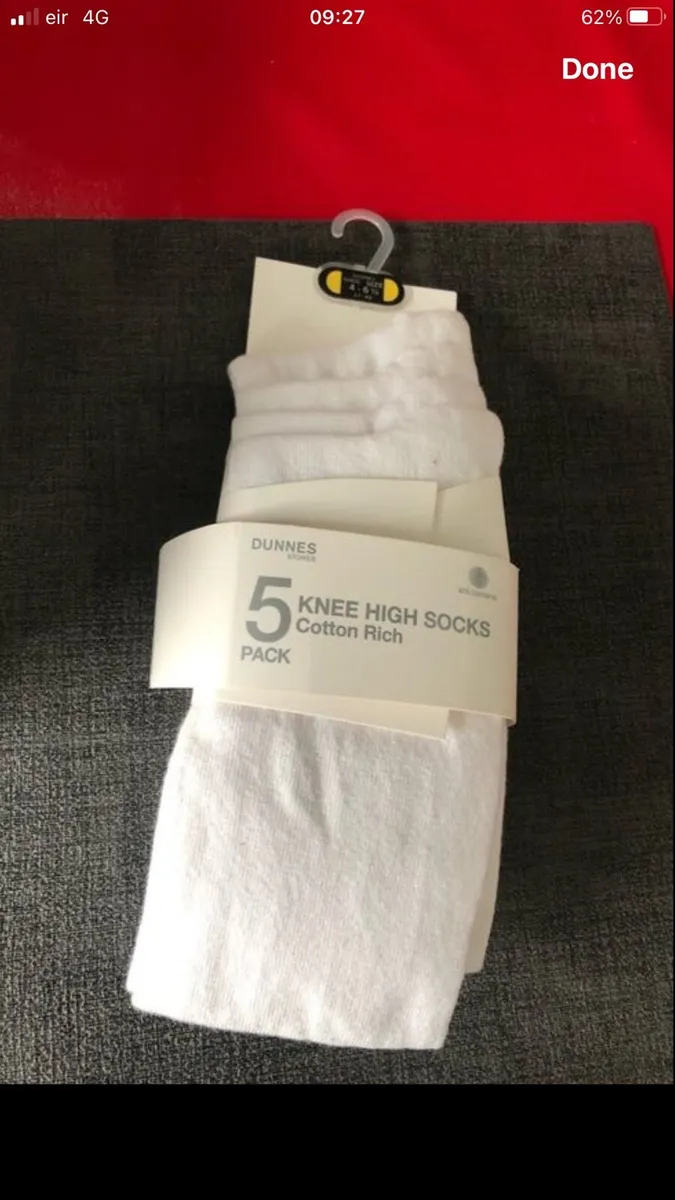 Girls BNWT long sockings size 4 / 6 1/2 €3 - Image 4