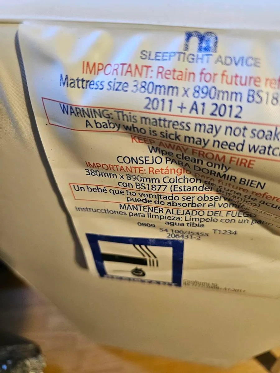 Small Baby Cot - Image 3