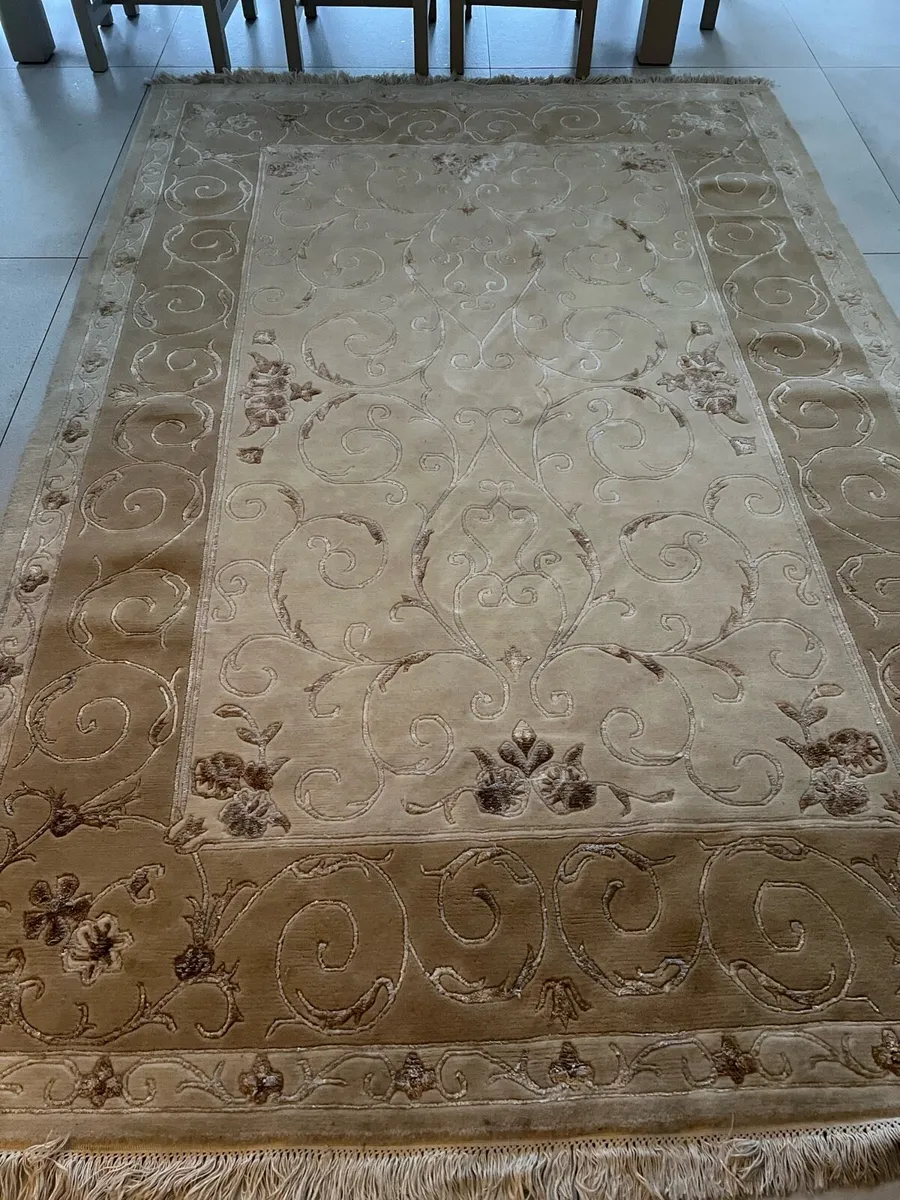 Pure wool rug - Image 1