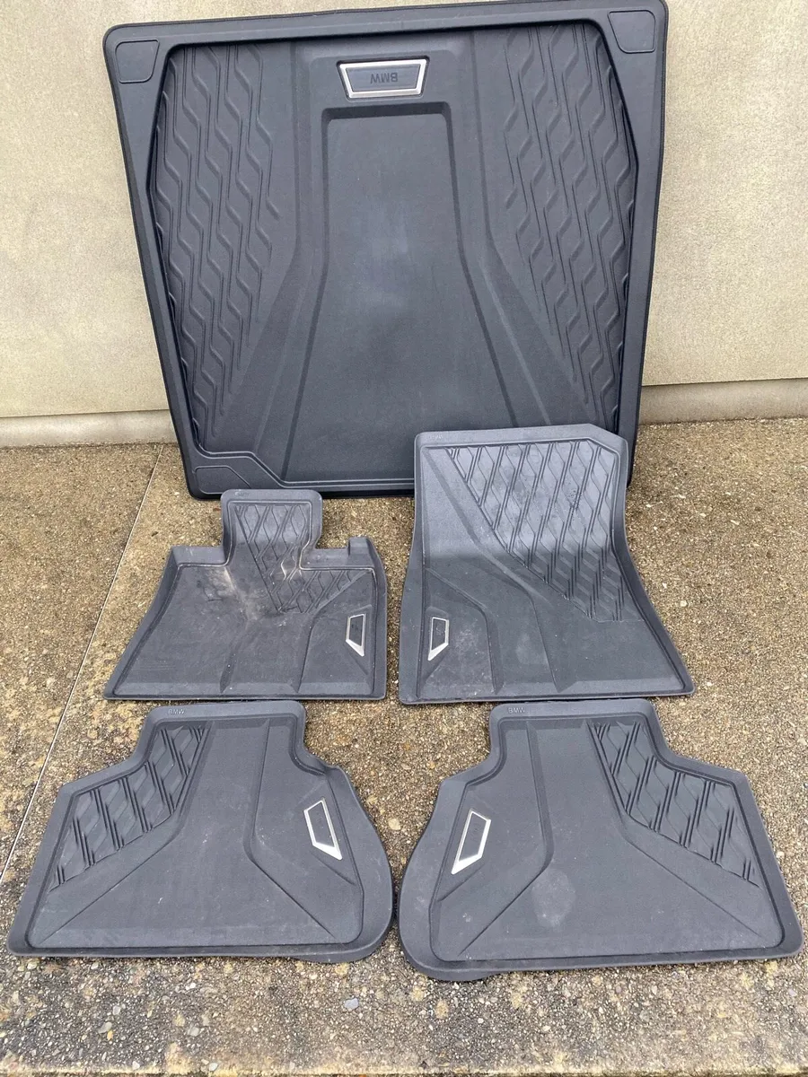 BMW X5 Rubber Mats and Boot Liner - Image 1