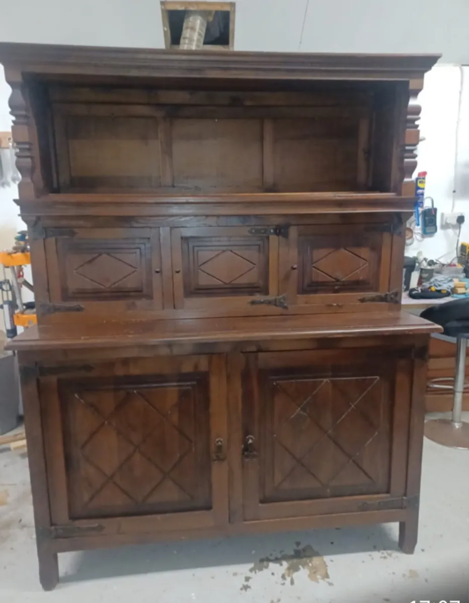 Early 19th Century Oak Welsh Dresser - Image 1
