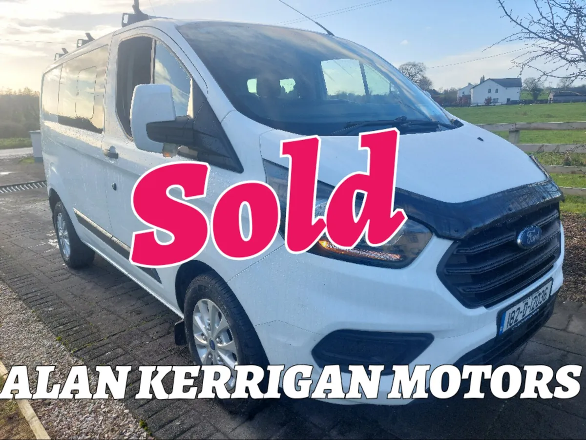 TRANSIT CUSTOM 182' 5 SEATER / FACTORY CREWCAB - Image 1