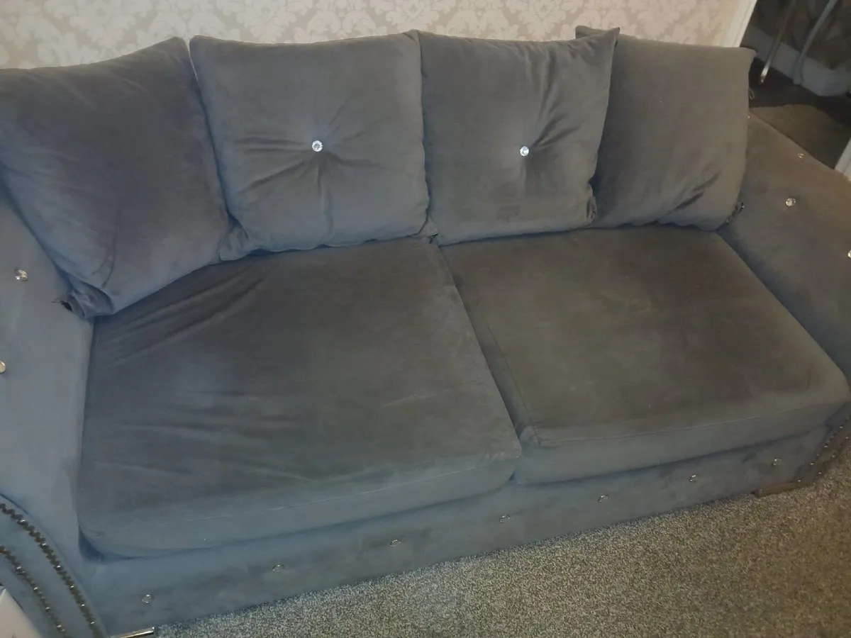 Sofas,kitchen chairs,coffee table *SEE ADD* - Image 1