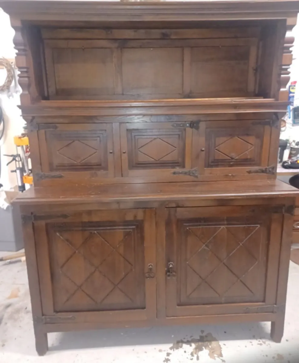 Early 19th Century Oak Welsh Dresser - Image 4