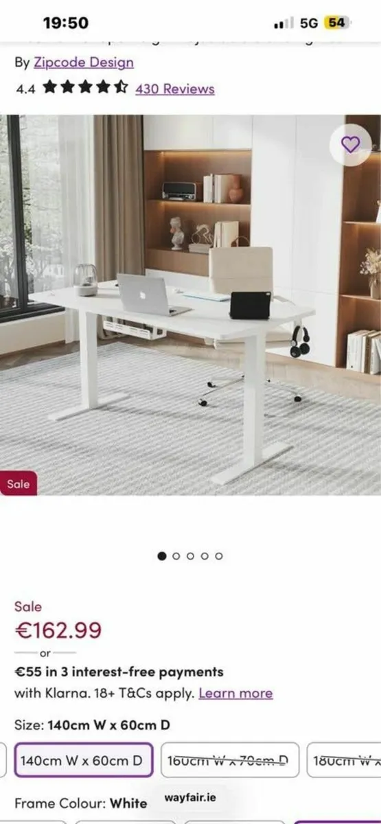 Brand New Electric Height Adjustable Standing Desk - Image 2