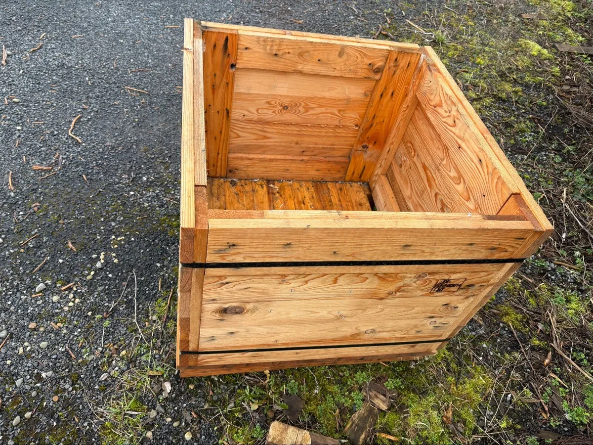 Wooden garden planter boxes - Image 2