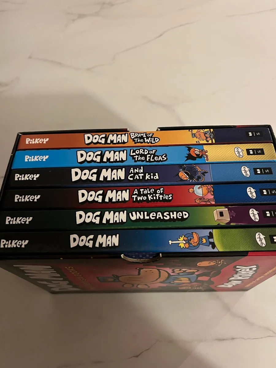 9 x Dog Man books by Dav Pilkey - Image 3