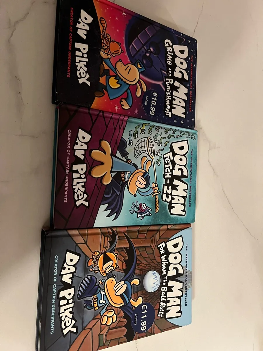 9 x Dog Man books by Dav Pilkey - Image 4