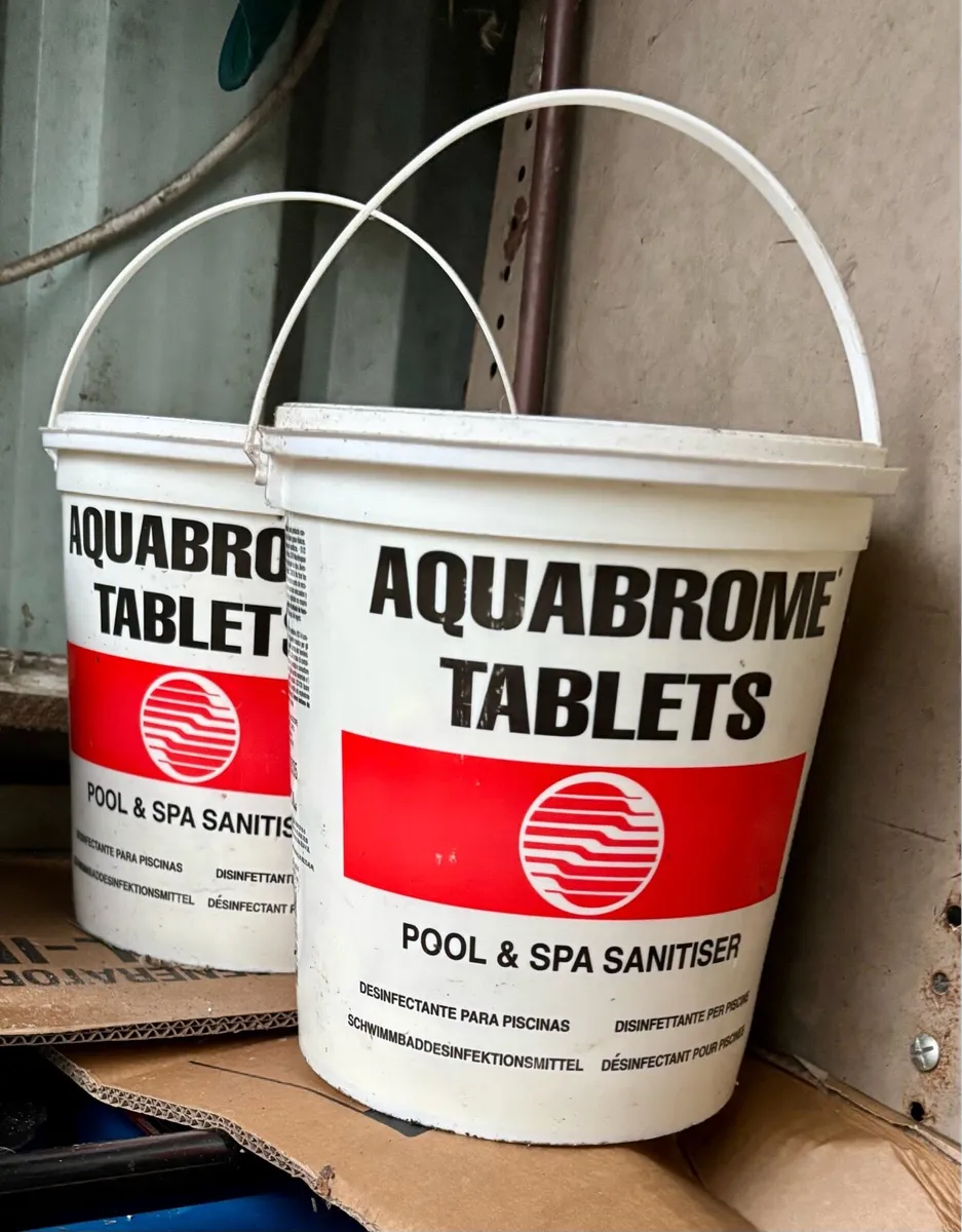Bayrol Aquabrome tablets 2 buckets of 5kg - Image 1