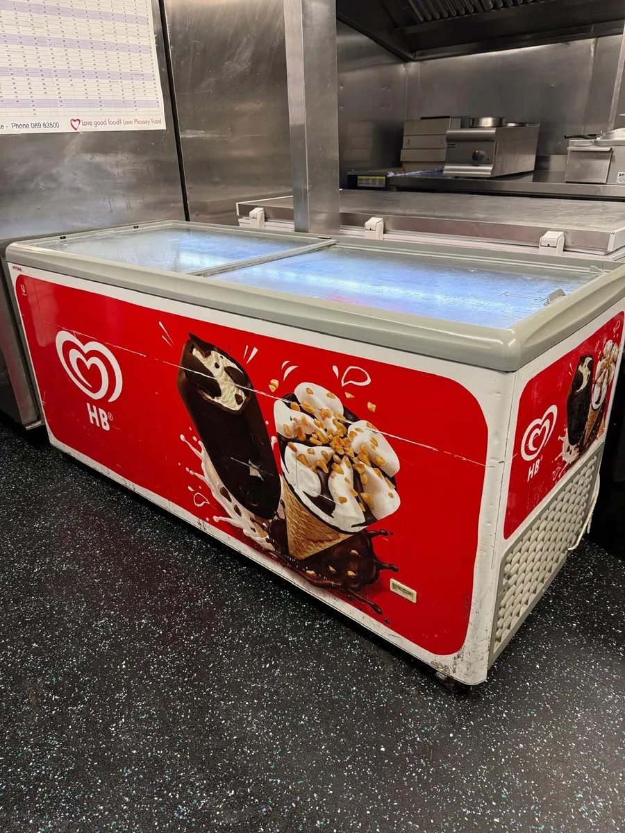 commercial chest freezer - Image 1