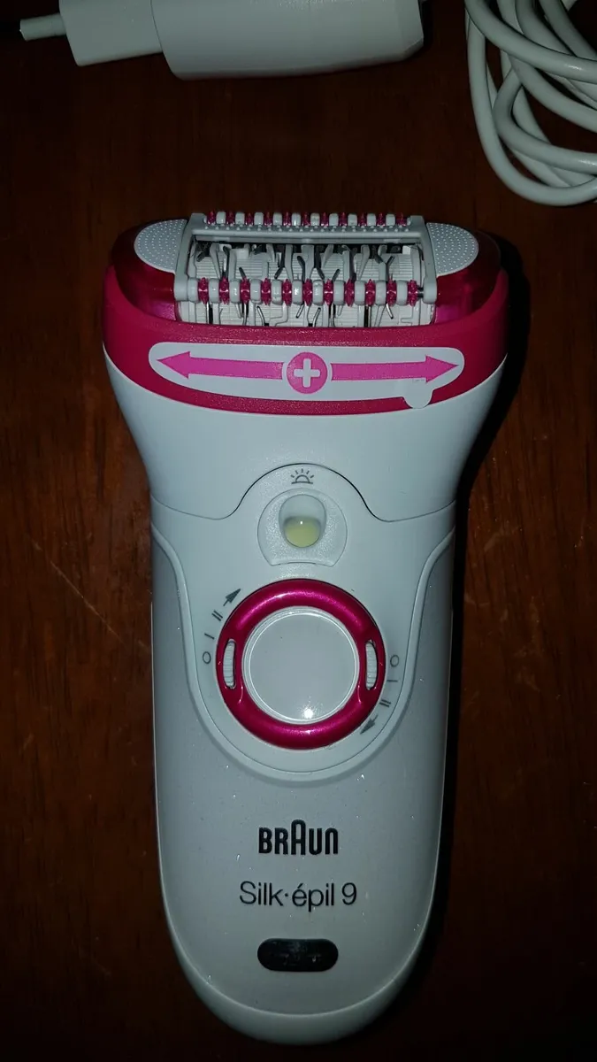 Braun Silk-épil 9 Epilator White / Pink - Image 1