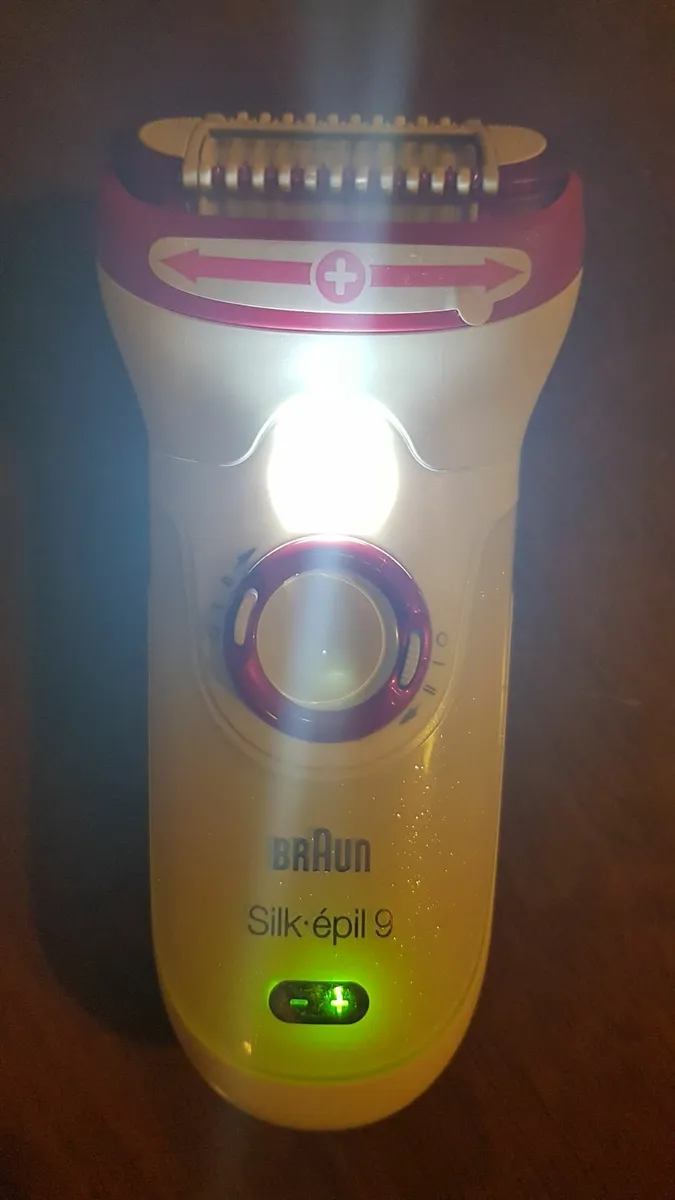Braun Silk-épil 9 Epilator White / Pink - Image 2