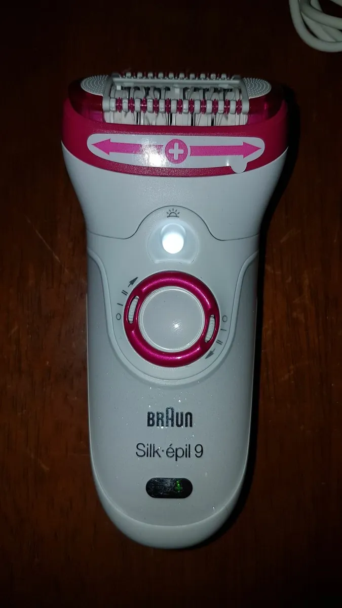Braun Silk-épil 9 Epilator White / Pink - Image 3