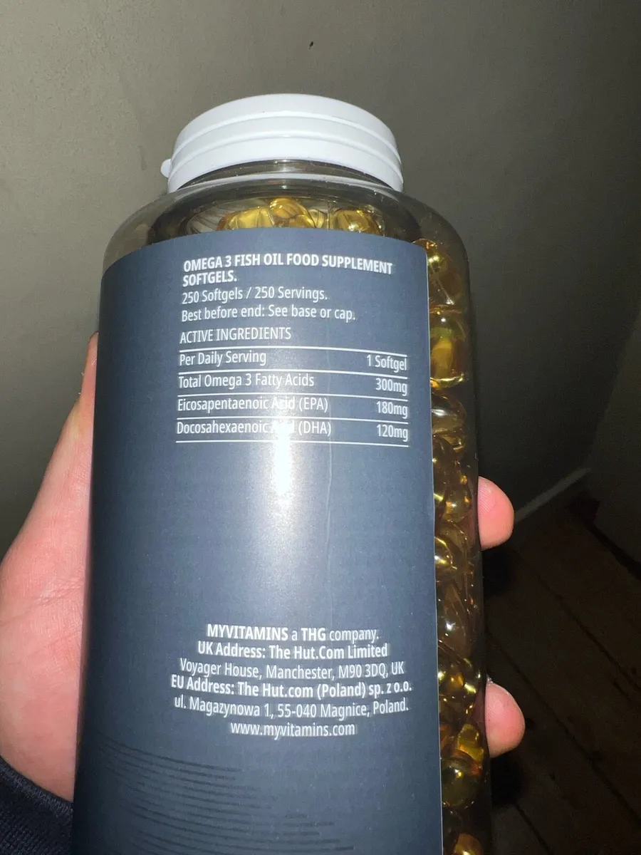 Omega 3 Fish Oil Supplement 1000 capsules - Image 2