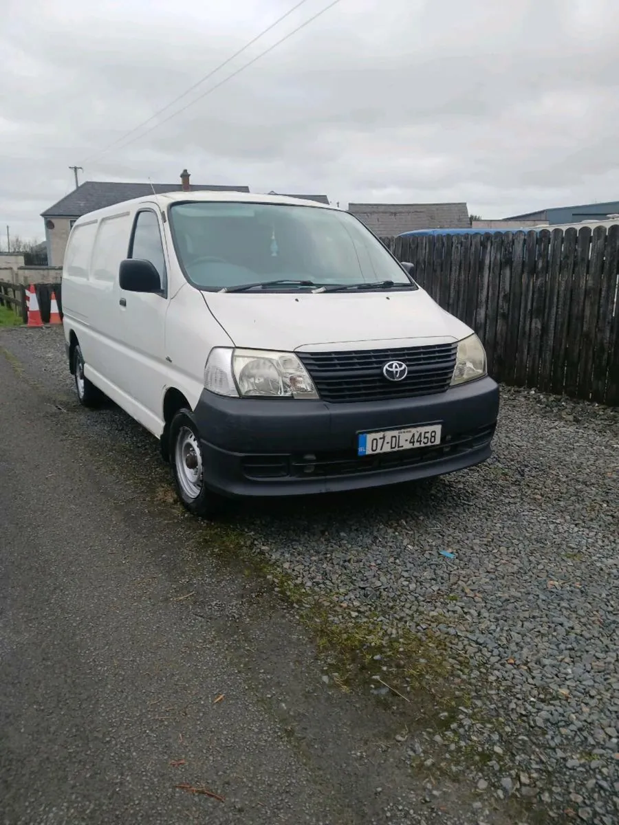 2007 toyota hiace tested 14/11/2026,,, 5500 euro - Image 2