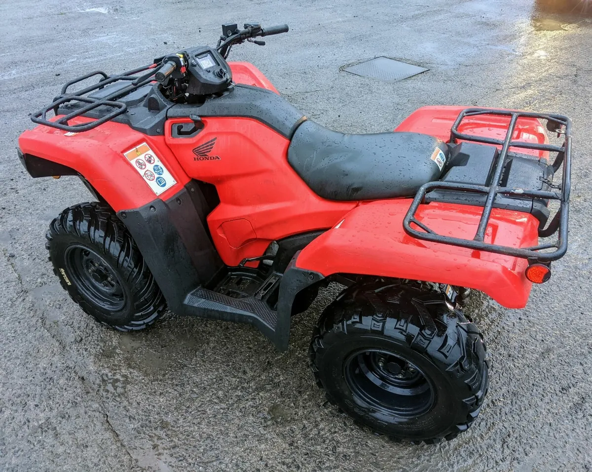 2019 Honda TRX 420 Low Hours Manual Shift - Image 3