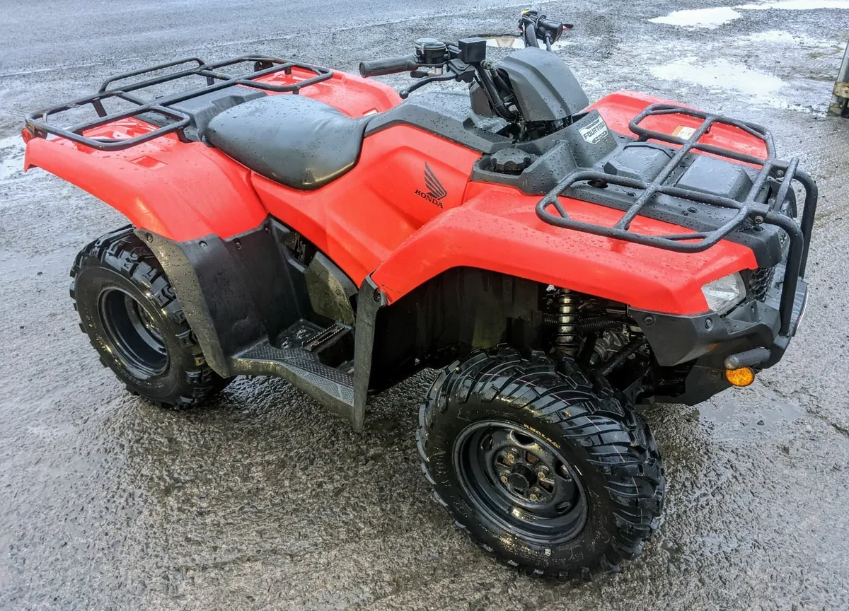 2019 Honda TRX 420 Low Hours Manual Shift - Image 2