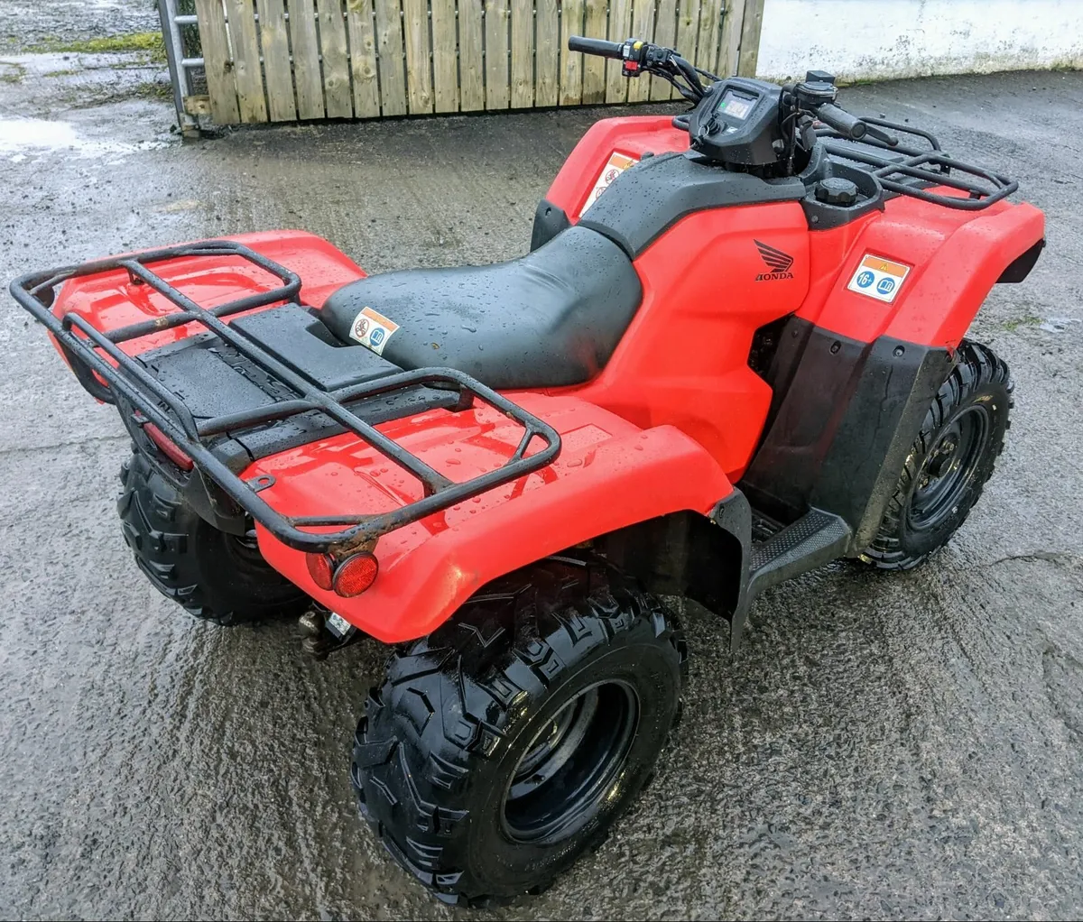 2019 Honda TRX 420 Low Hours Manual Shift - Image 4