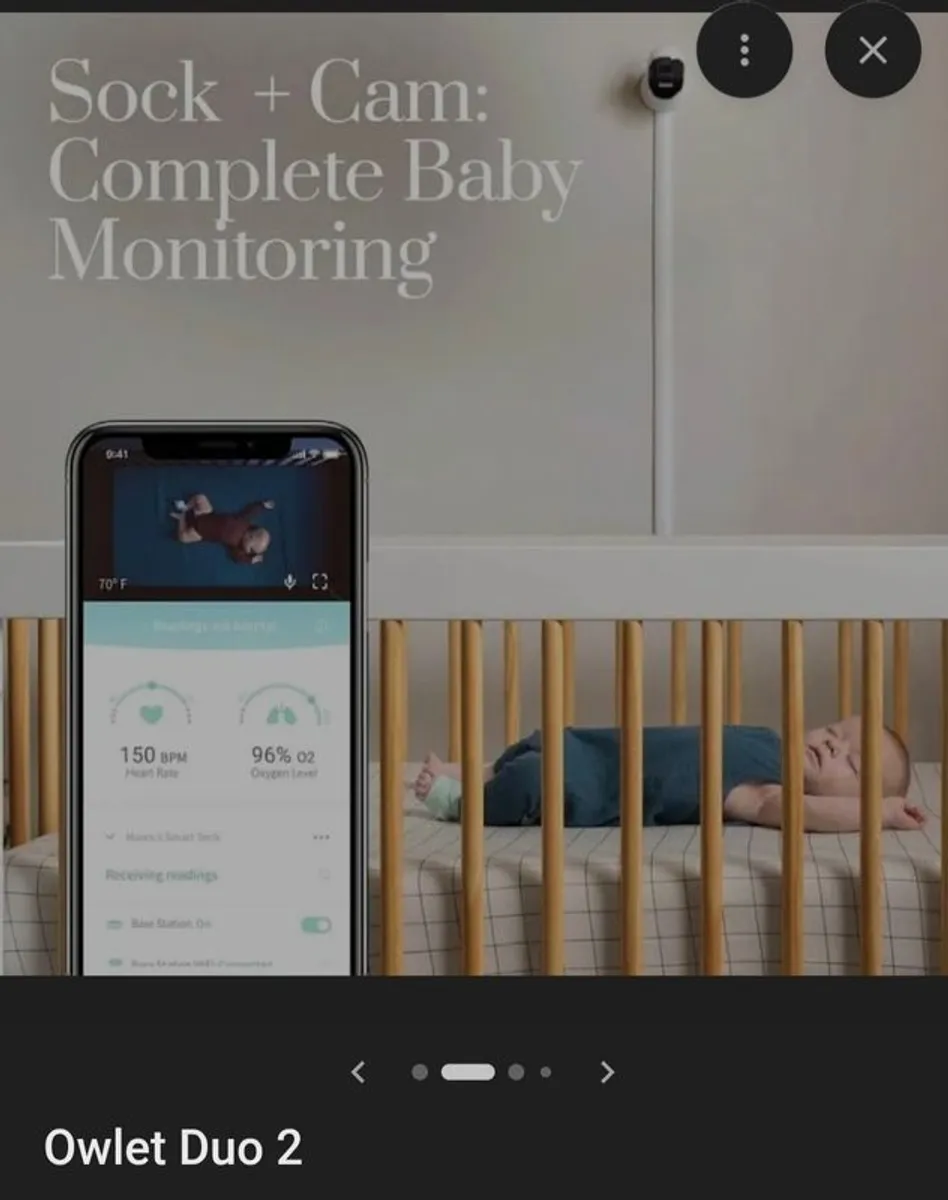 Owlet Baby monitor bundle - Image 4