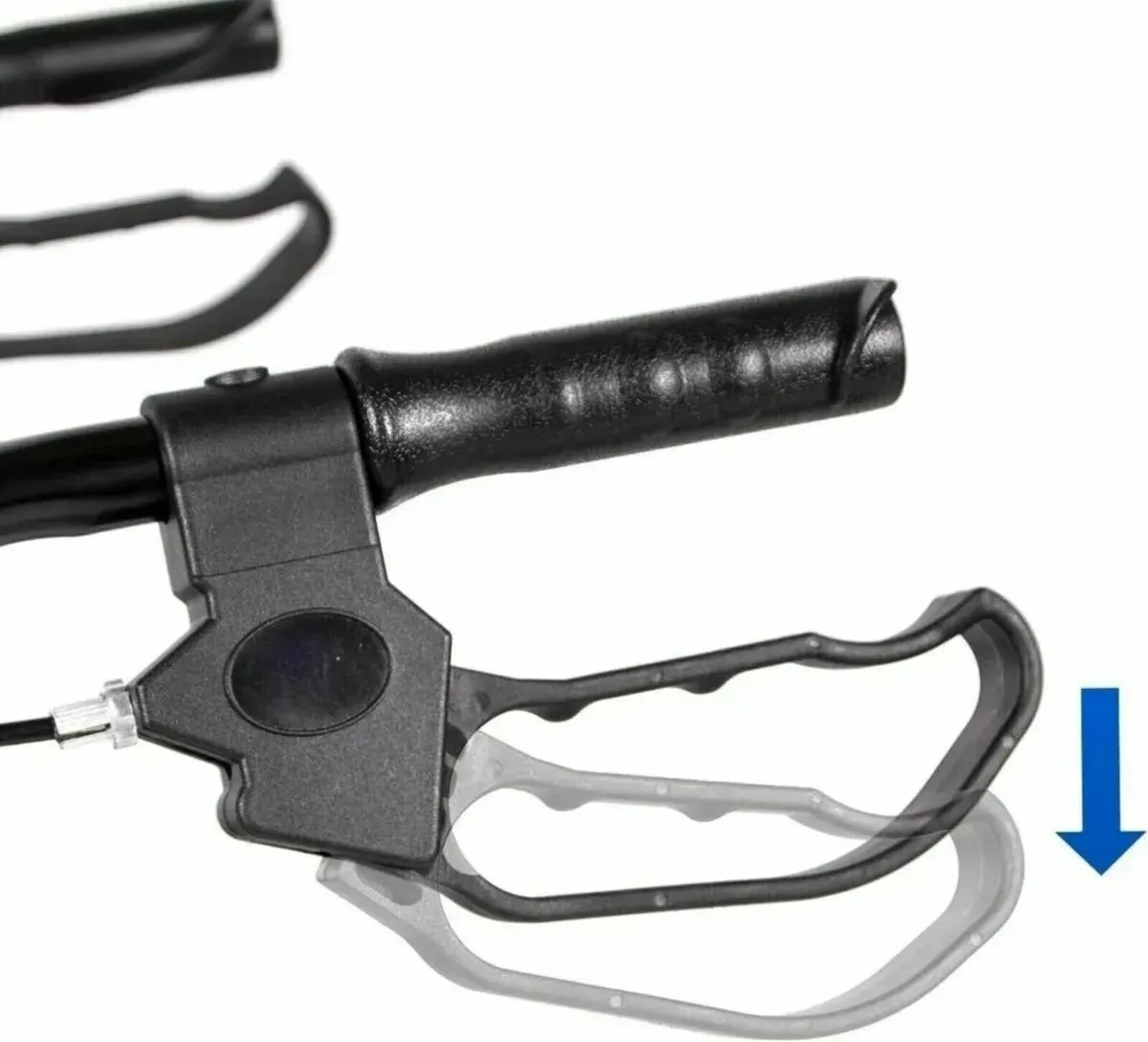 Rollator with Tray and Basket - Easy to Fold - Image 3