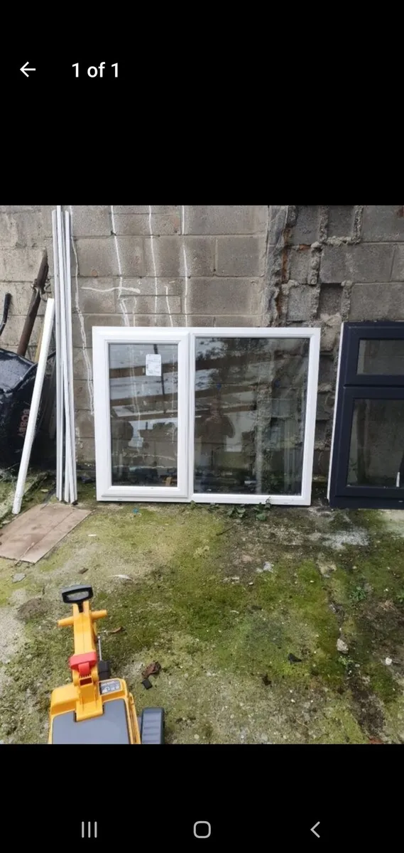 New upvc window