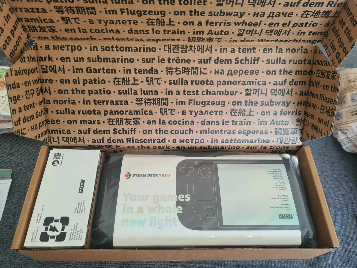 *BRAND NEW - UNSEALED* Steam Deck OLED 1tb - Image 3