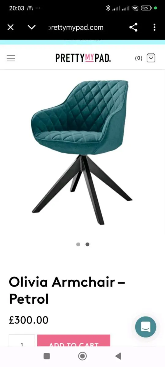 Beautiful chair like new - Image 1